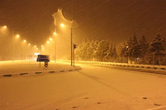 Снежная сказка: в канун Нового года Турцию замело. Фоторепортаж