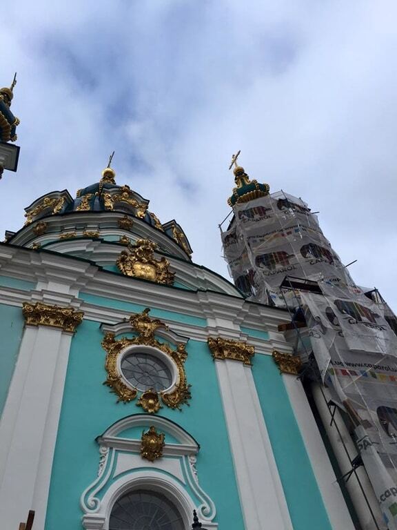 Як у Києві відреставрували Андріївську церкву: опубліковані фото