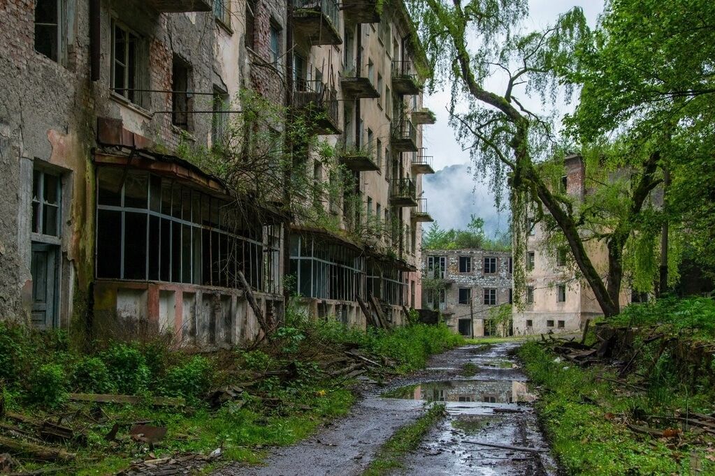 Заброшенные города-призраки Абхазии