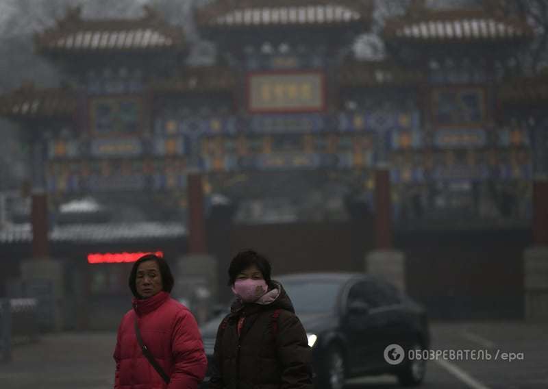 Пекін задихається: у столиці Китаю оголошено червоний рівень небезпеки 