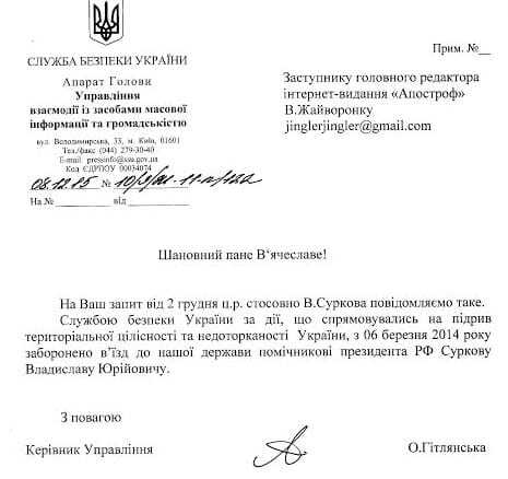 Людину з оточення Путіна оголосили персоною нон грата в Україні: опубліковано документ