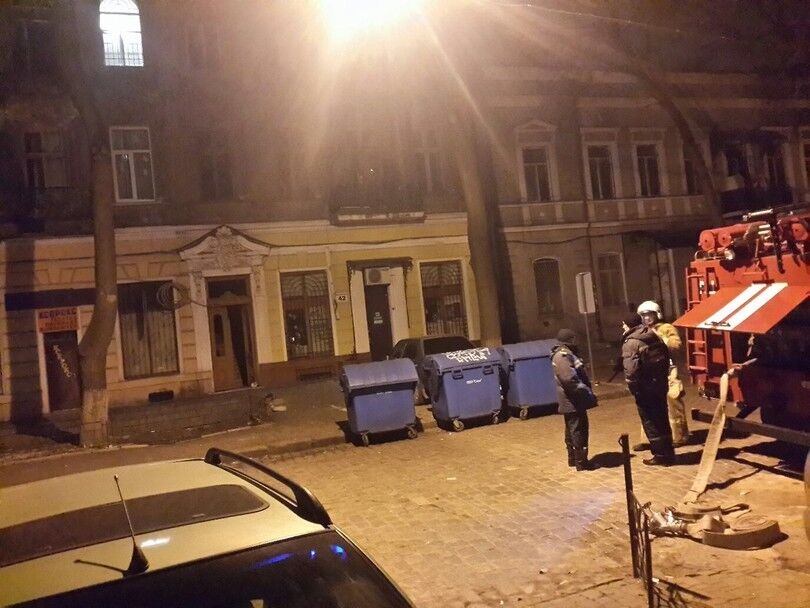 У центрі Одеси пролунав вибух: фото з місця подій