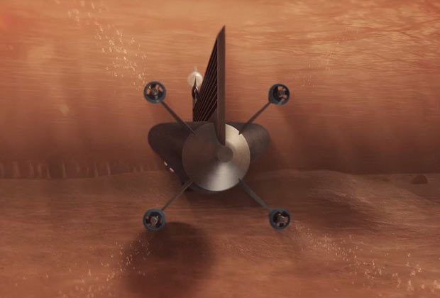 НАСА показала космическую подлодку, которая погрузится в воды Титана