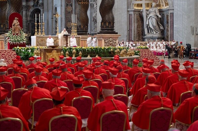 Папа Франциск назначил 20 кардиналов, многие из которых – не европейцы: фото церемонии