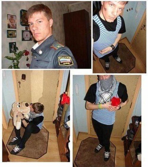 Романтика по-русски: лепестки роз среди ободранных обоев