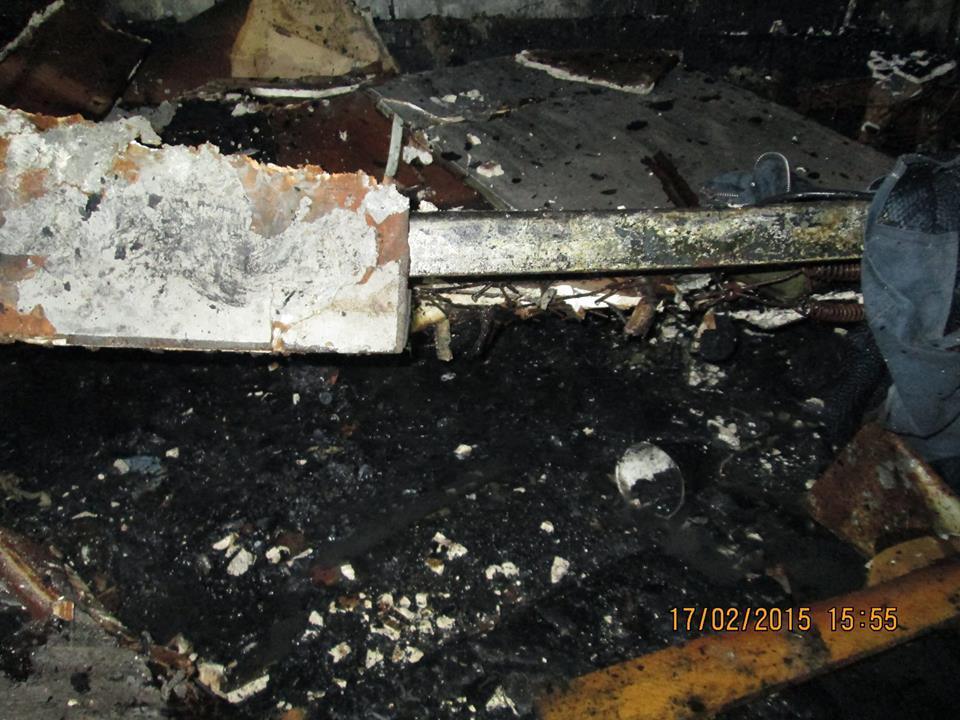 В Киеве в заводском общежитии произошел пожар 
