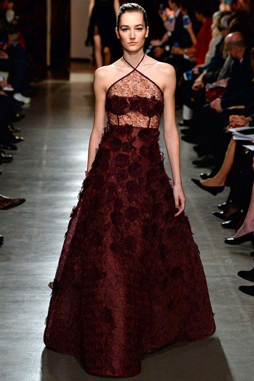 Неделя моды в Нью-Йорке: роскошные платья от Oscar de la Renta