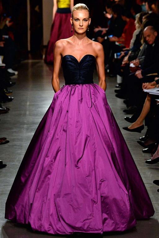 Неделя моды в Нью-Йорке: роскошные платья от Oscar de la Renta