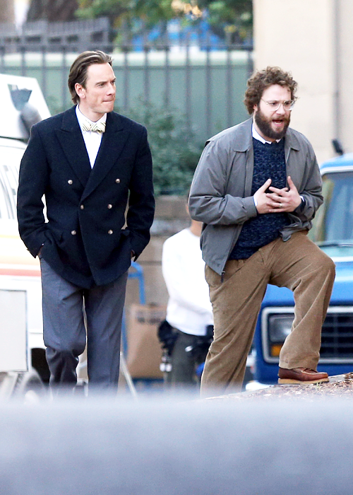 "Стив Джобс" с Майклом Фассбендером: первые фото со съемок