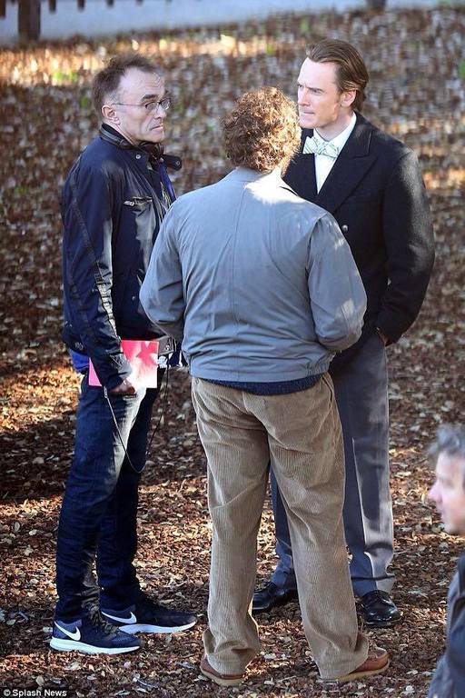 "Стив Джобс" с Майклом Фассбендером: первые фото со съемок