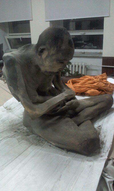 В Монголии нашли мумию буддийского монаха возрастом 200 лет