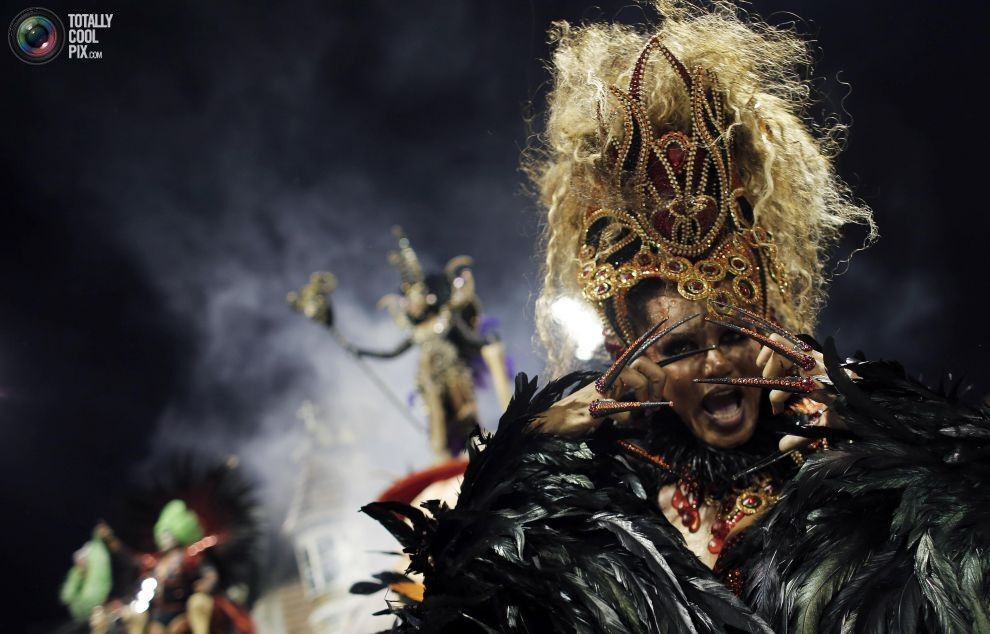 Зажигательные фото из карнавала в Сан-Паулу