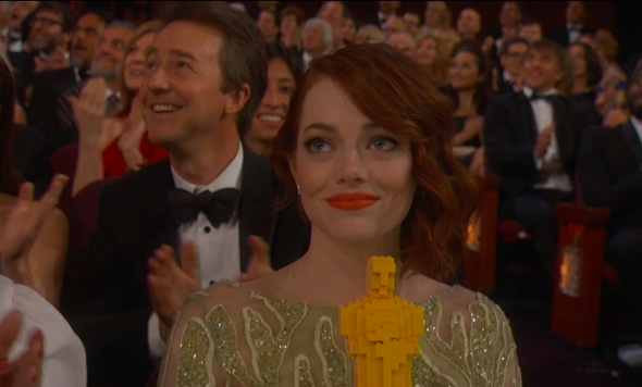Кому не достался настоящий "Оскар", тому достался "Оскар" из Lego