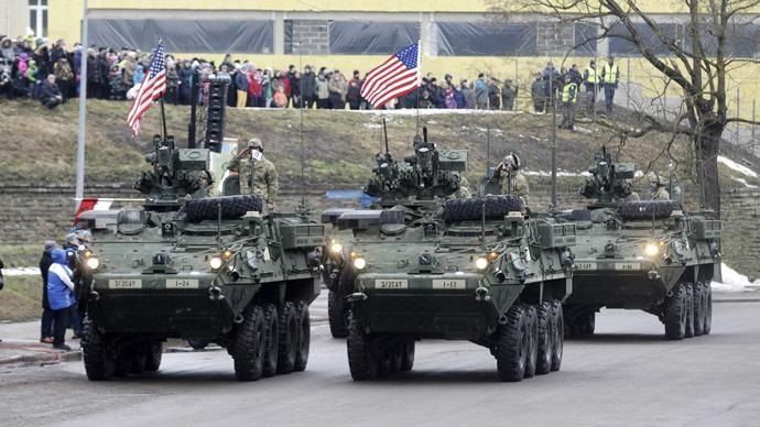 Военные парады США у границы с Россией - перспективы Путина печальны
