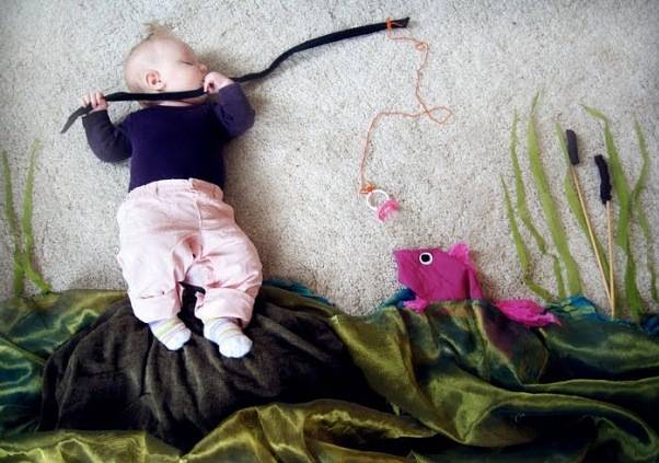 Снимки сладких детских снов в исполнении талантливого фотографа