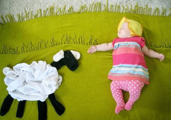 Снимки сладких детских снов в исполнении талантливого фотографа