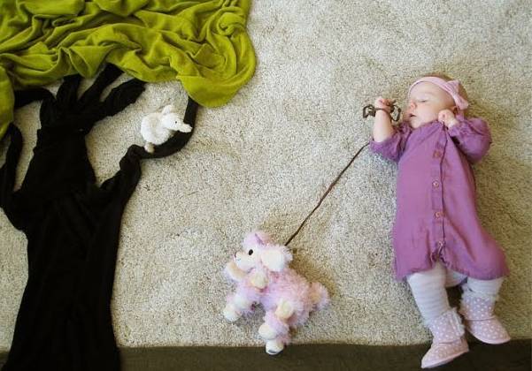 Снимки сладких детских снов в исполнении талантливого фотографа