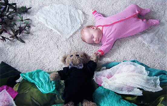 Снимки сладких детских снов в исполнении талантливого фотографа