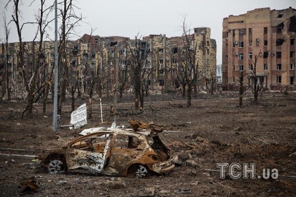 Опубликованы апокалиптические фото разрушенного Донецка в районе аэропорта