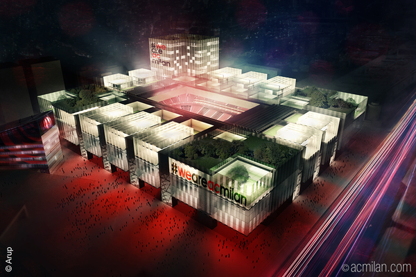 "Милан" потратит фантастическую сумму на новый стадион: фото шедевра