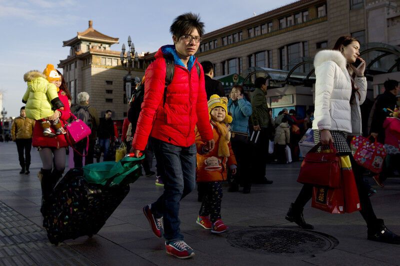 В Китае началась великая миграция