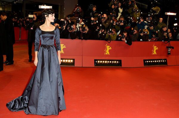 Ольга Куриленко, Жюльет Бинош, Одри Тоту на красной дорожке Берлинале