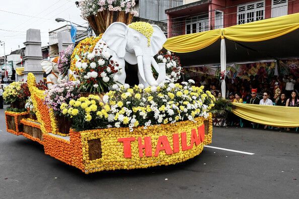 В Таиланде начался фестиваль цветов: восхитительные фото