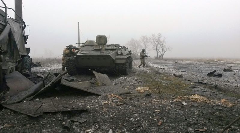 Артиллеристы АТО разгромили российскую военную технику под Донецком: фото металлолома