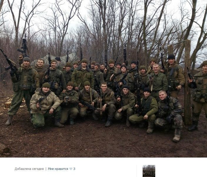 Российские наемники у границы с Украиной выдают свое местоположение через соцсети