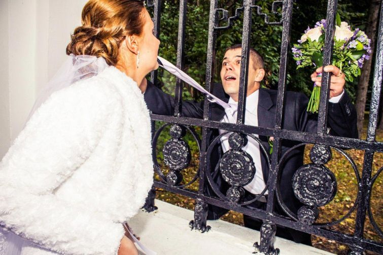 Появилась новая порция самых ужасных фото со свадеб в России