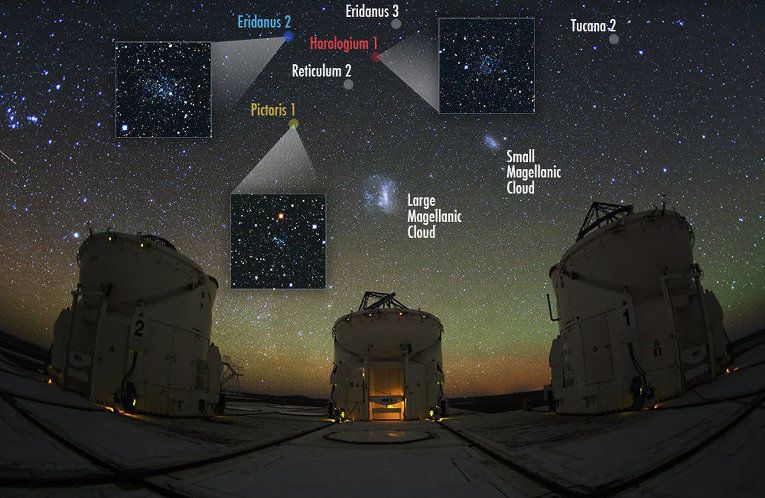 Астрономы открыли девять новых галактик-спутников Млечного Пути