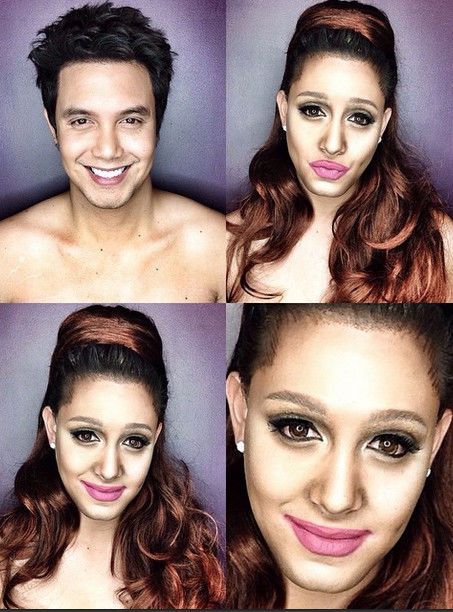 Талантливый гример перевоплотился в красоток Голливуда