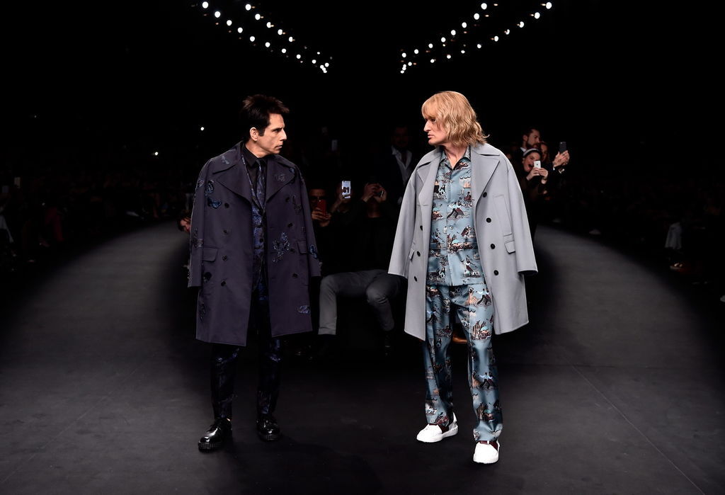 Образцовые самцы Бен Стиллер и Оуэн Уилсон порвали Парижскую неделю моды