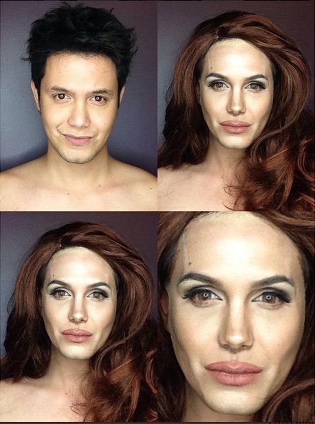 Талантливый гример перевоплотился в красоток Голливуда