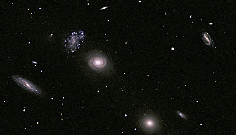 Во Вселенной произошло крупнейшее галактическое ДТП: опубликовано фото