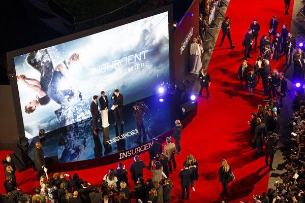 "Инсургент": красная дорожка в Лондоне и видео со съемок