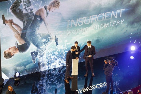 "Инсургент": красная дорожка в Лондоне и видео со съемок