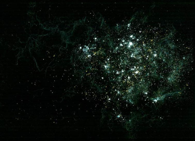 Космос своими руками: вселенная из кофе, сахара, муки и сканера