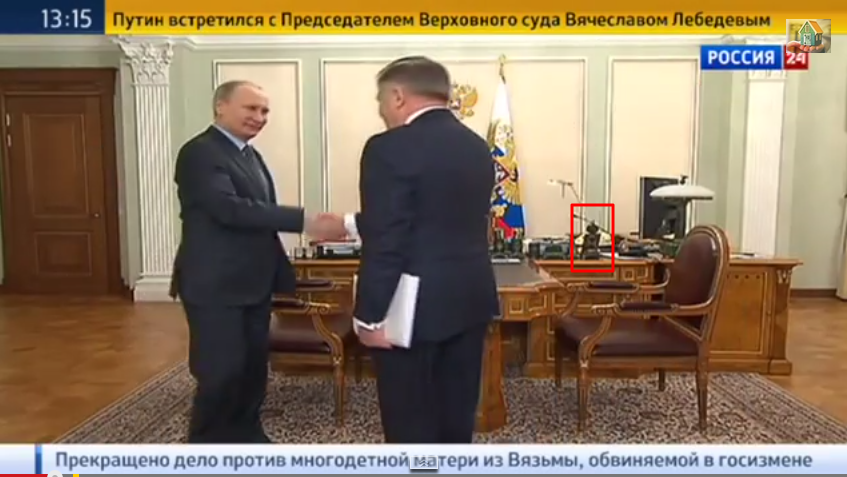 Российское ТВ оперативно запустило видео с Путиным