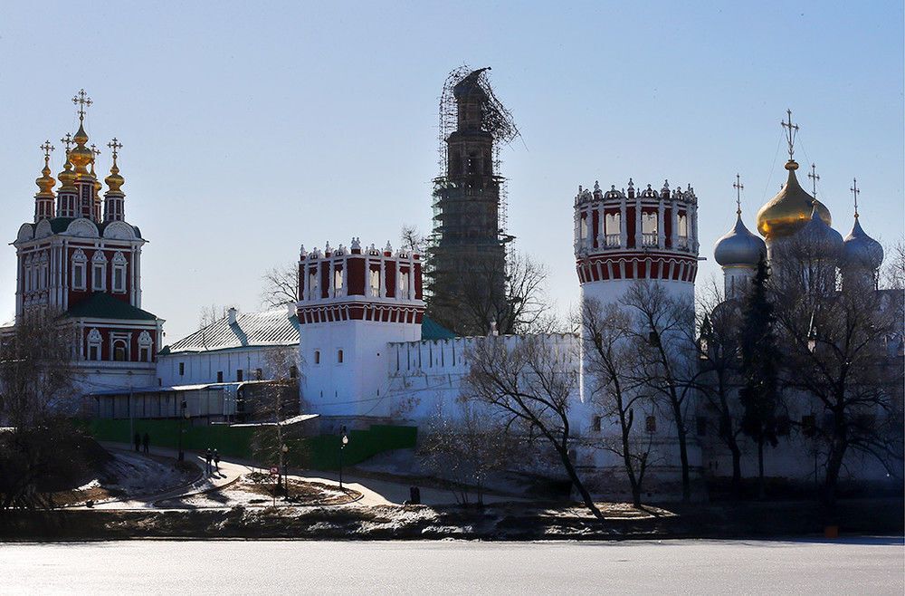 Опубликованы фото Новодевичьего монастыря после пожара