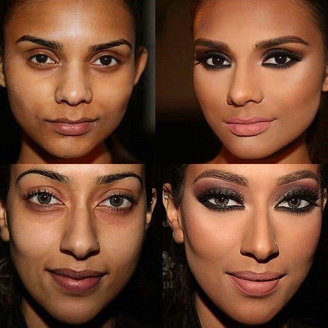 До неузнаваемости: преображения девушек после макияжа