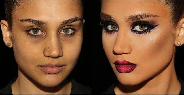 До неузнаваемости: преображения девушек после макияжа