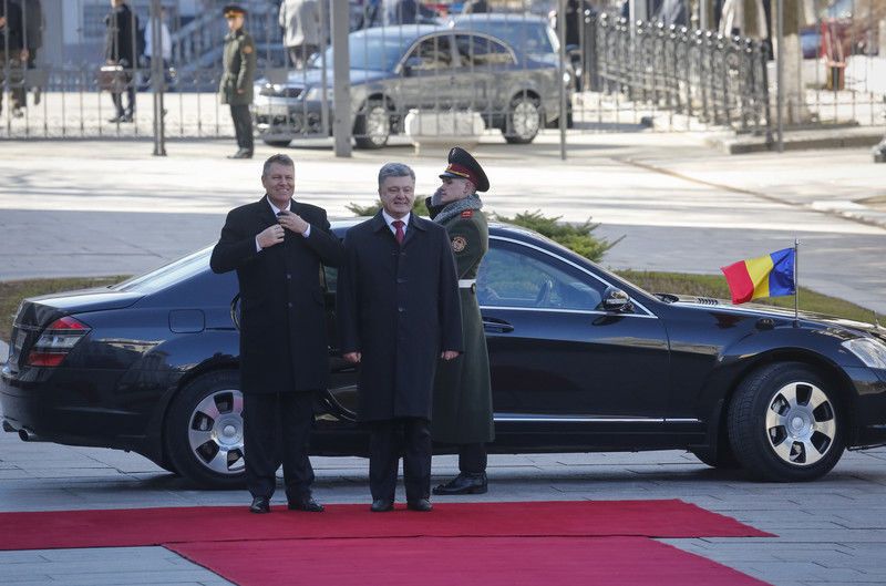 Президент Румынии прибыл в Киев