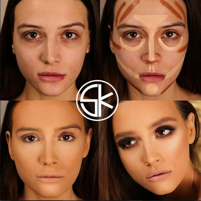 До неузнаваемости: преображения девушек после макияжа