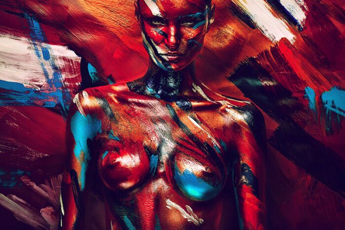 Девушки из будущего: фееричная серия работ от украинского фотографа