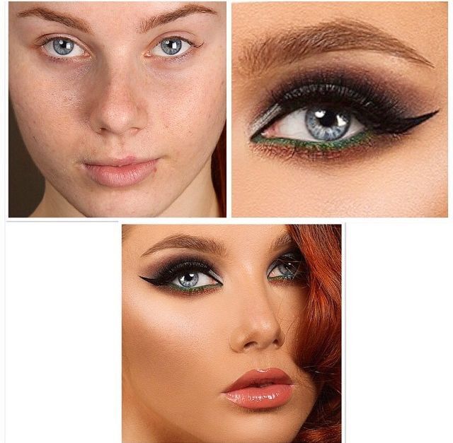 До неузнаваемости: преображения девушек после макияжа
