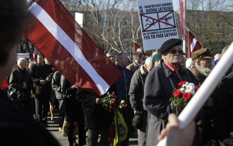 У Ризі пройшов марш легіонерів "Ваффен-СС": опубліковано фото і відео