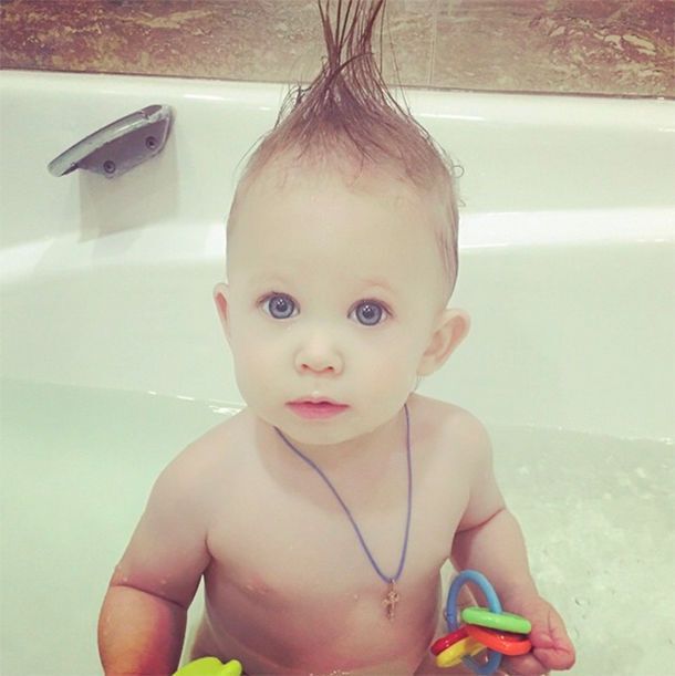 Жена Стаса Пьехи впервые показала фото их маленького сына