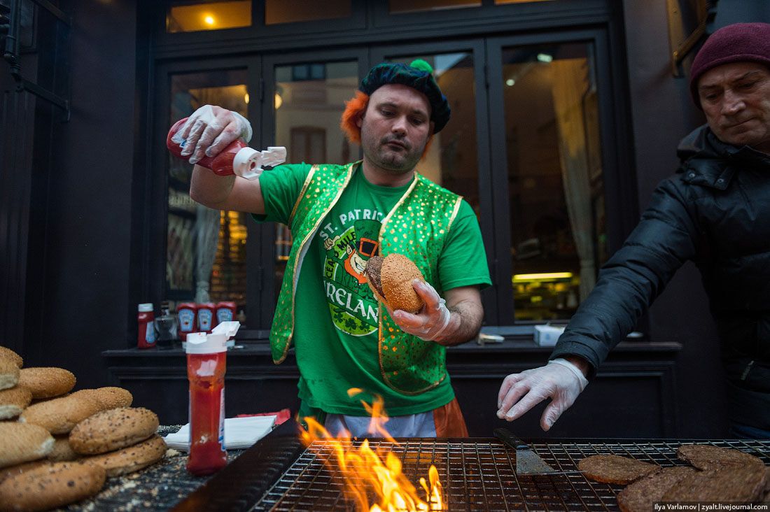 День святого Патрика в Дублине