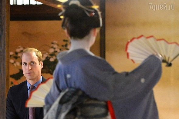 Принц Уильям превратился в самурая